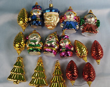 Lot of 26 Christmas Tree Ornaments  10 R Ceramic picture