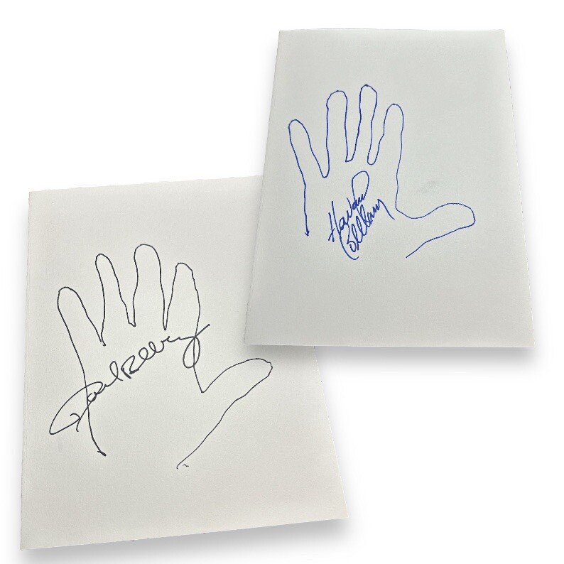 Bellamy Brothers Signed 9x12” Original Art Hand Tracings Country “Redneck Girl”