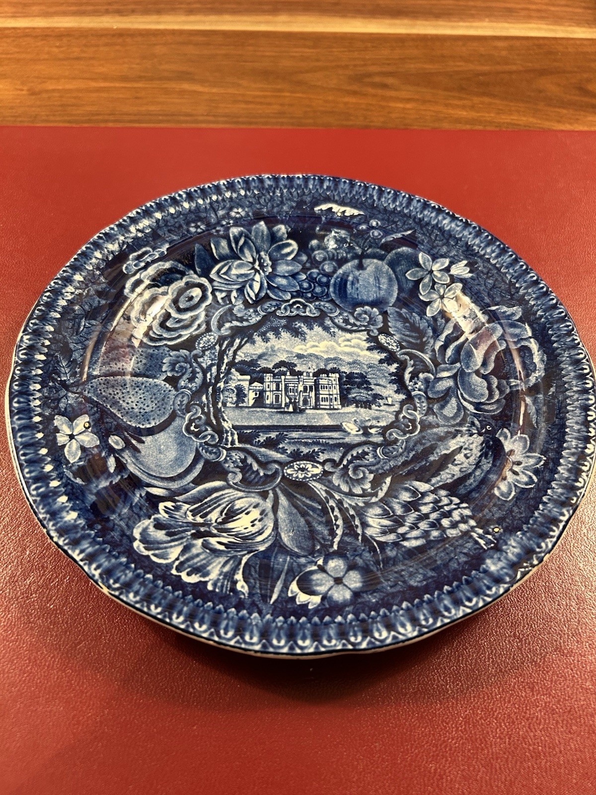 Antique Ralph Hall Transferware Plate