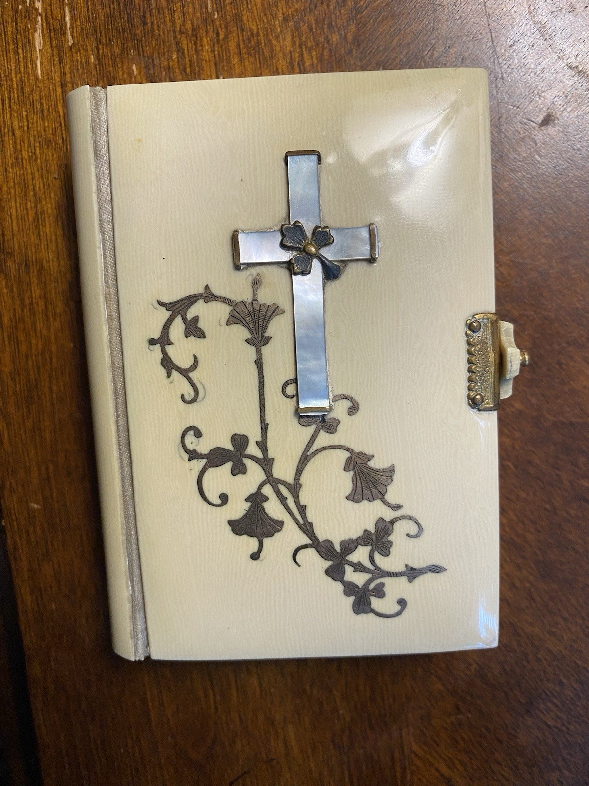 Antique Religious Book Glory To God Catholic Prayer Book Polish