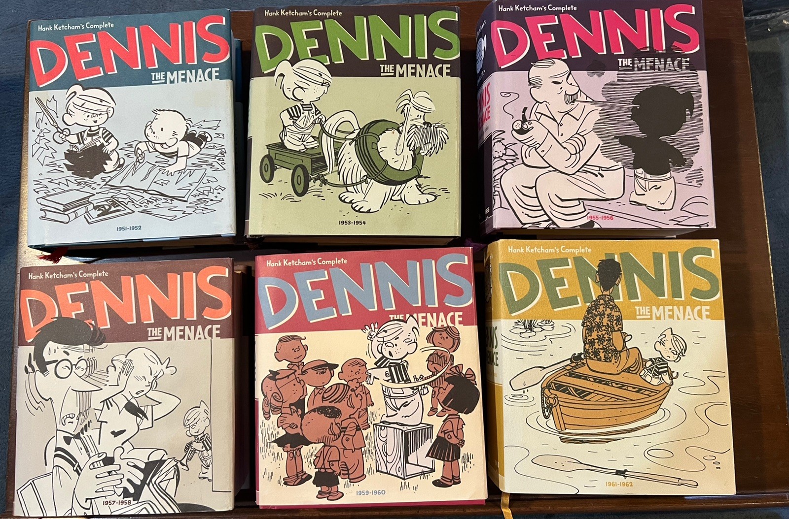 Hank Ketcham's Complete Dennis the Menace 1951-1962 Fantagraphics Books 6 Vol.HC