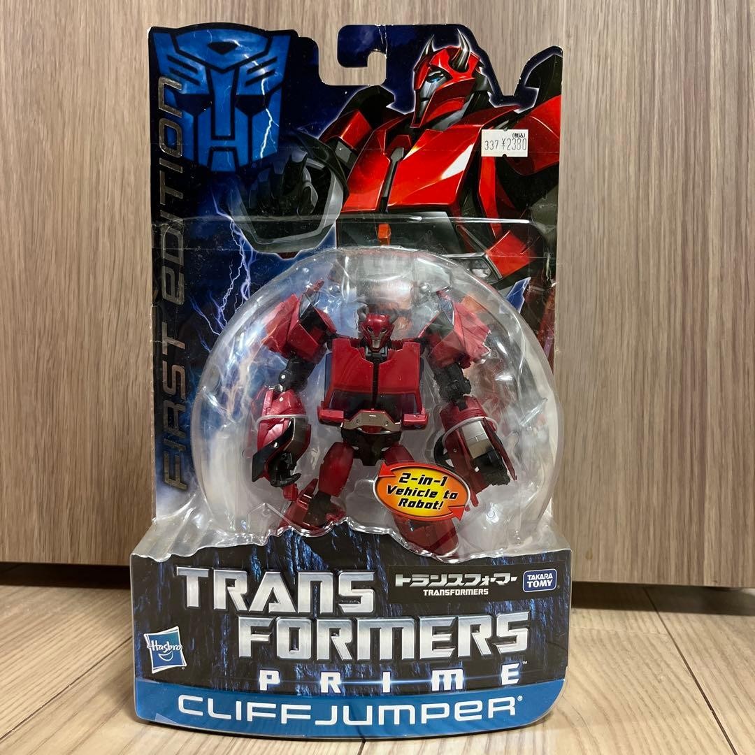 Transformers Prime First Edition Cliffjumper Figure Unopened Toy Collectible