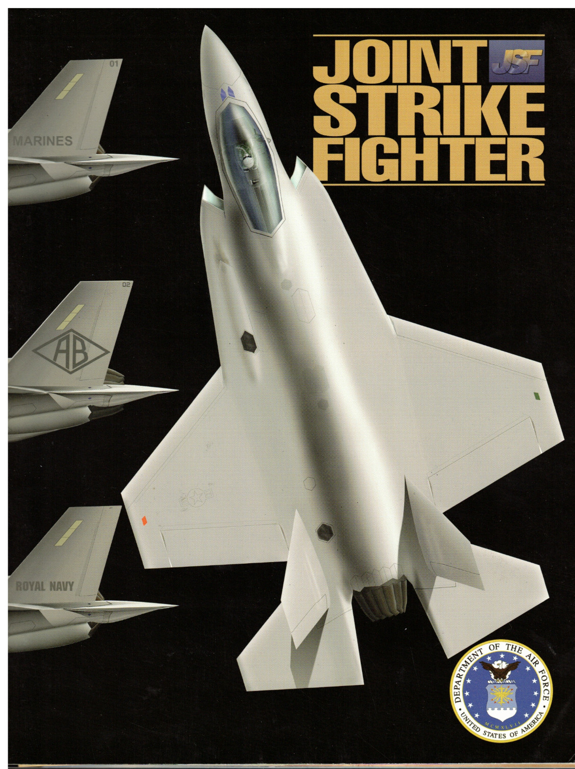 1990s LOCKHEED MARTIN 'JOINT STRIKE FIGHTER', JSF, BROCHURE HISTORY/PICTURES++