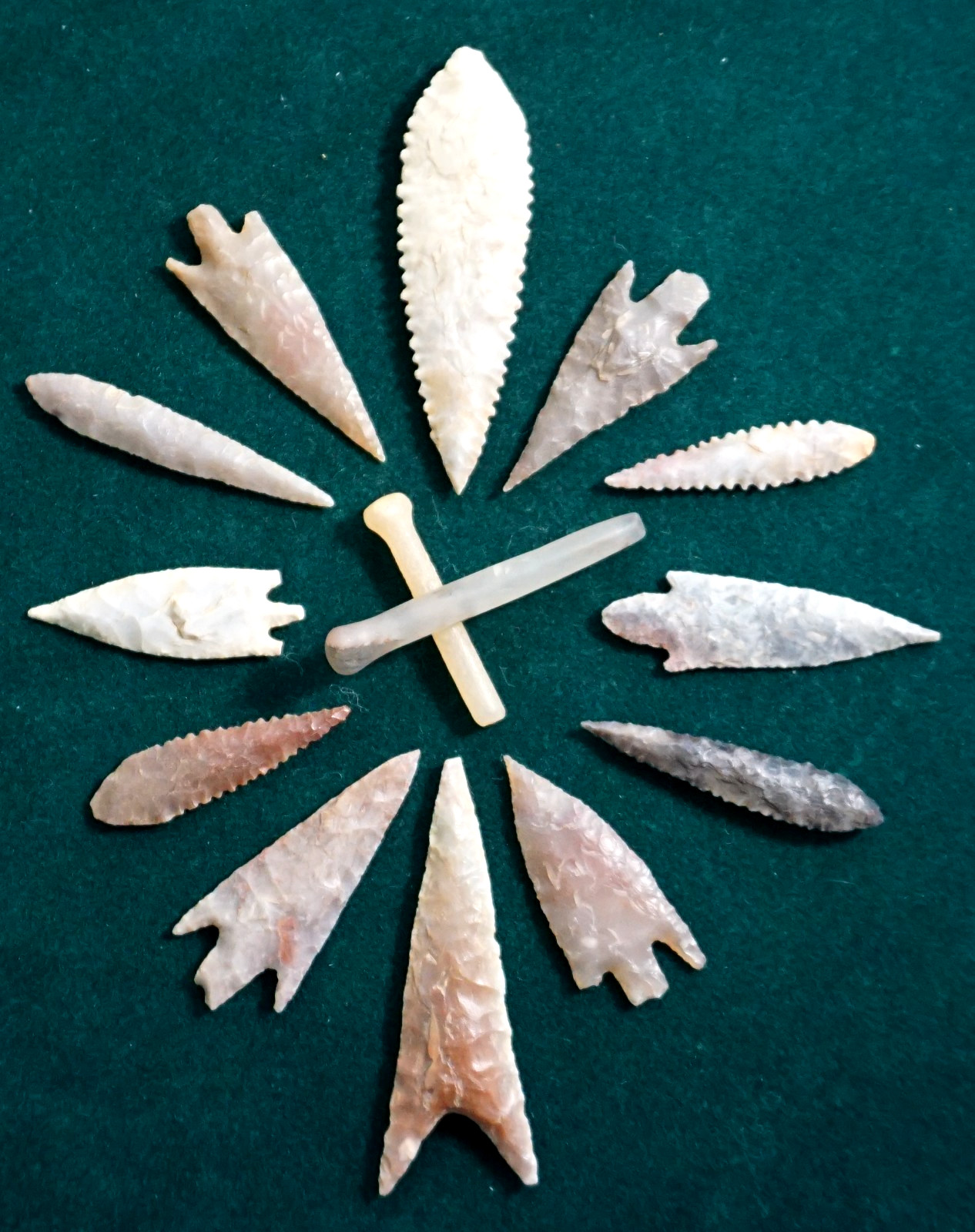 Awesome Group of High End Arrowheads * Saharan Neolithic *The Best of The Best *