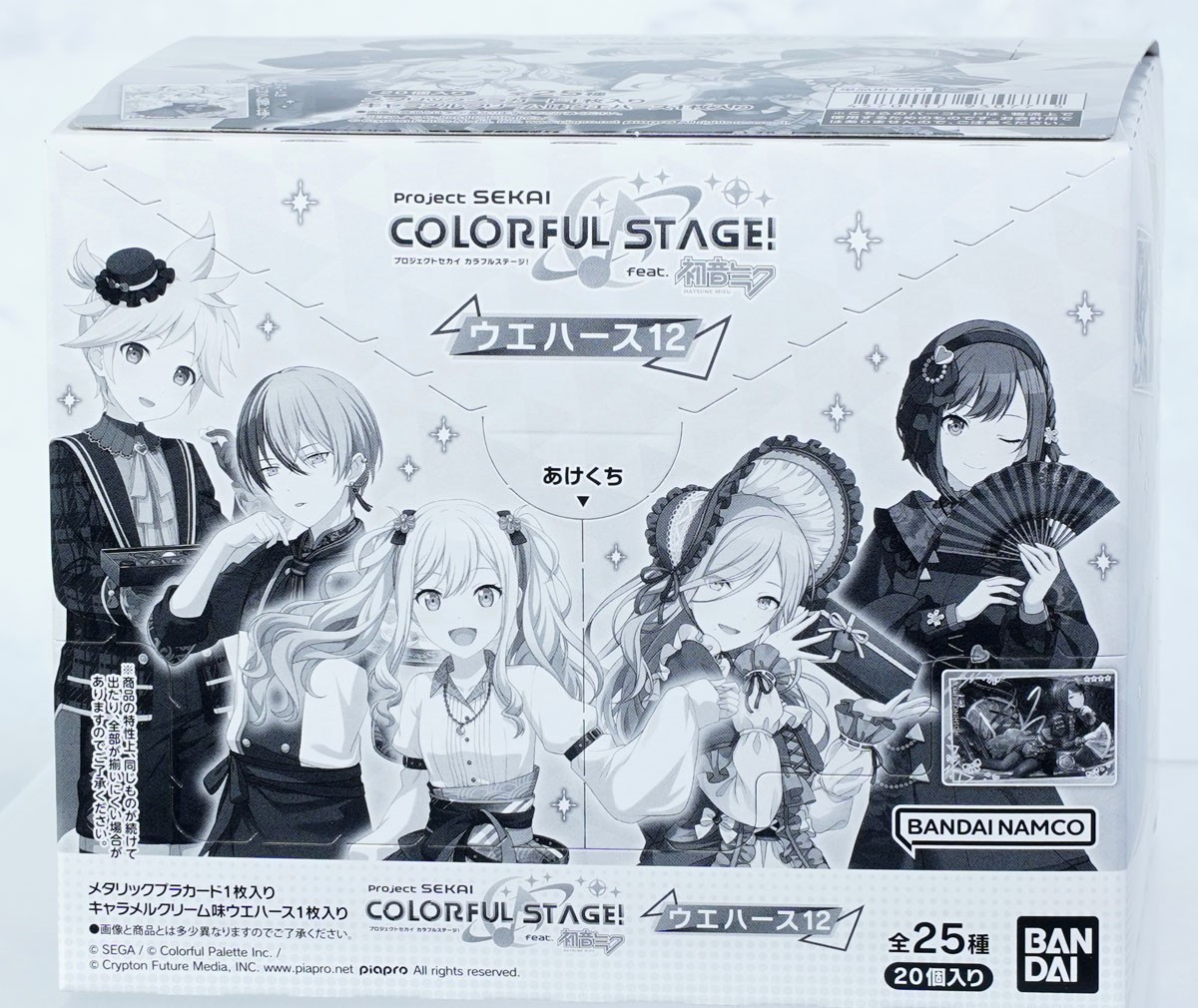 Project Sekai COLORFUL STAGE Wafer vol.12 Metallic plastic card 20 Packs set Box
