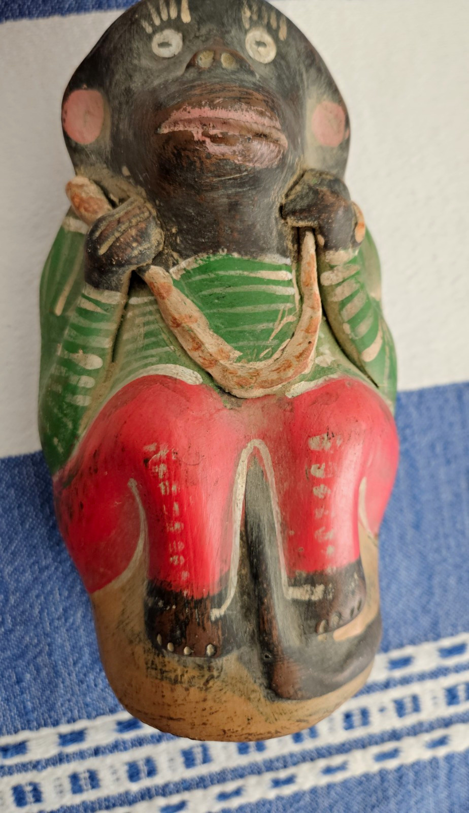 Vintage Chango Mezcalero Mezcal Bottle from Oaxaca, Mexico