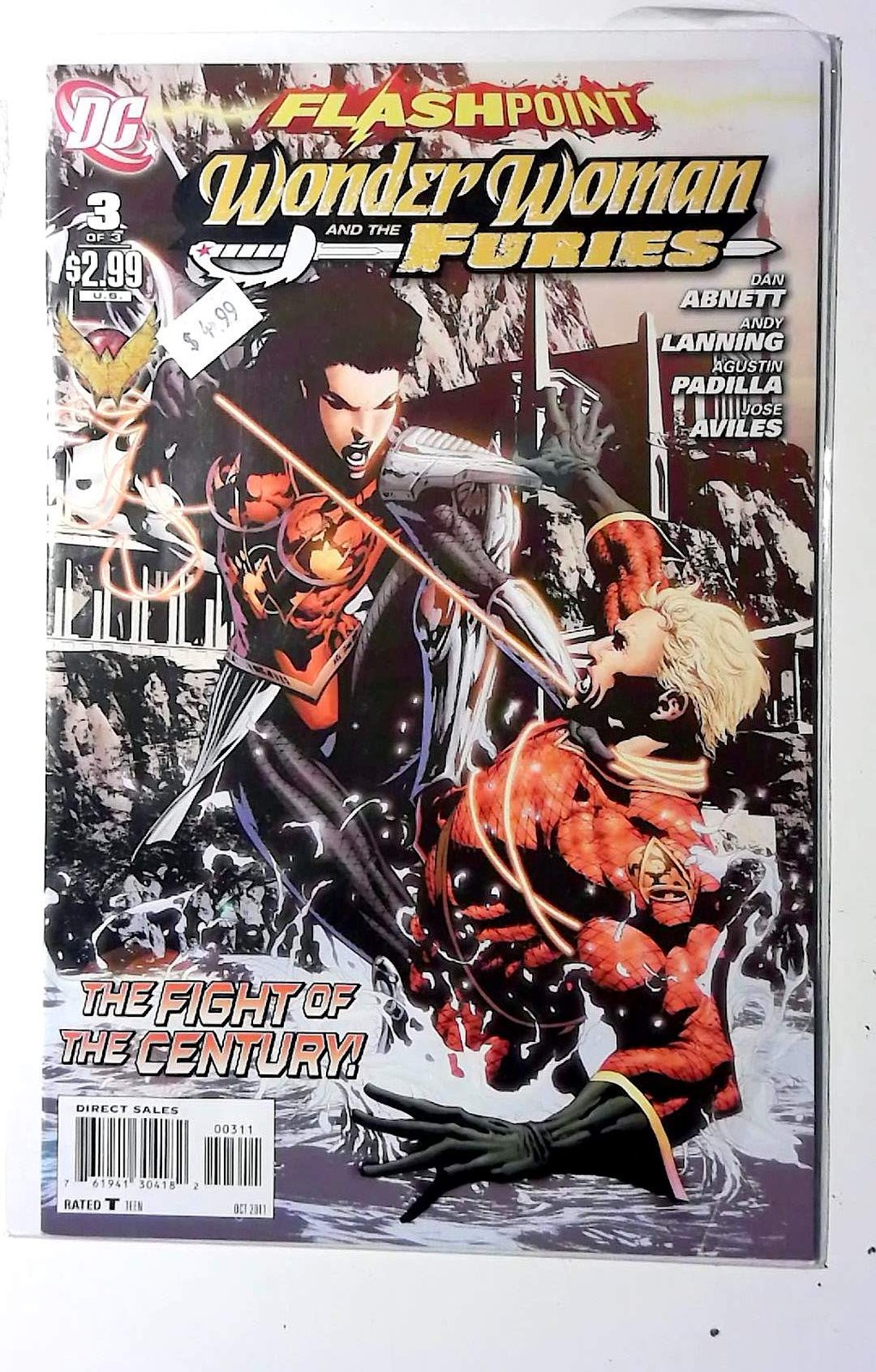 Flashpoint: Wonder Woman and the Furies #3 (2011) DC Comics 1st Print Comic Book