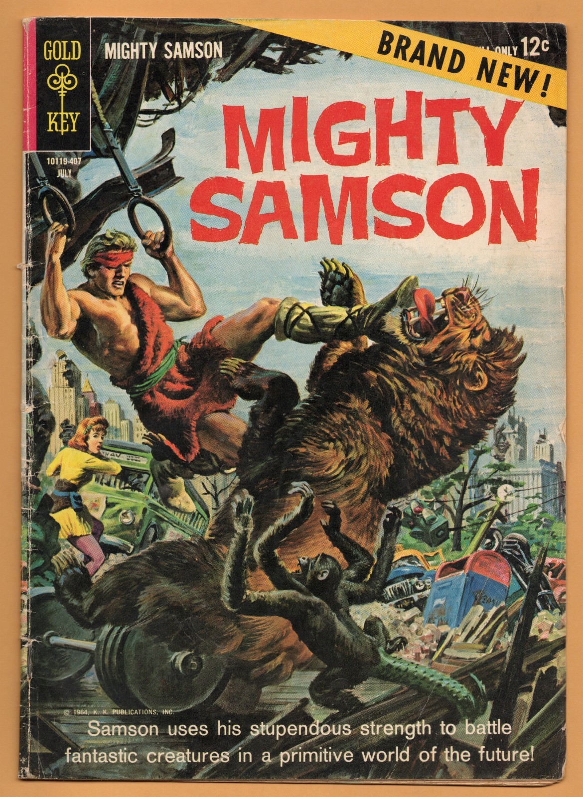 MIGHTY SAMSON # 1    4.0   VERY GOOD