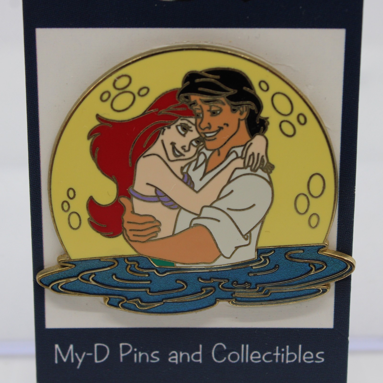 A5 Disney Shopping Store LE Pin Moonscape Little Mermaid Ariel Eric Moon
