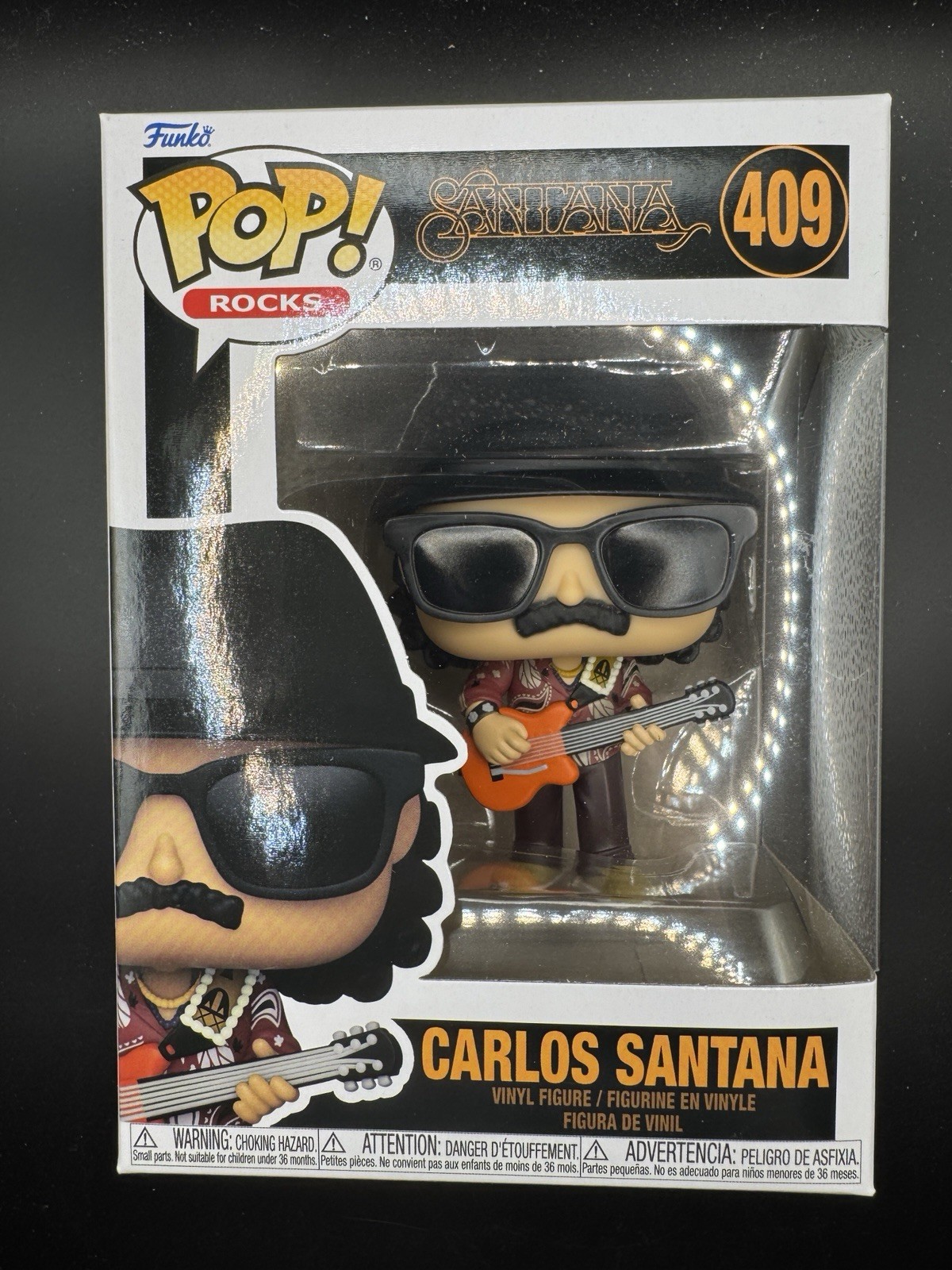 Funko Pop Rocks - Santana - Carlos Santana #409 Funko Pop Rocks - Santana - Carlos Santana #409