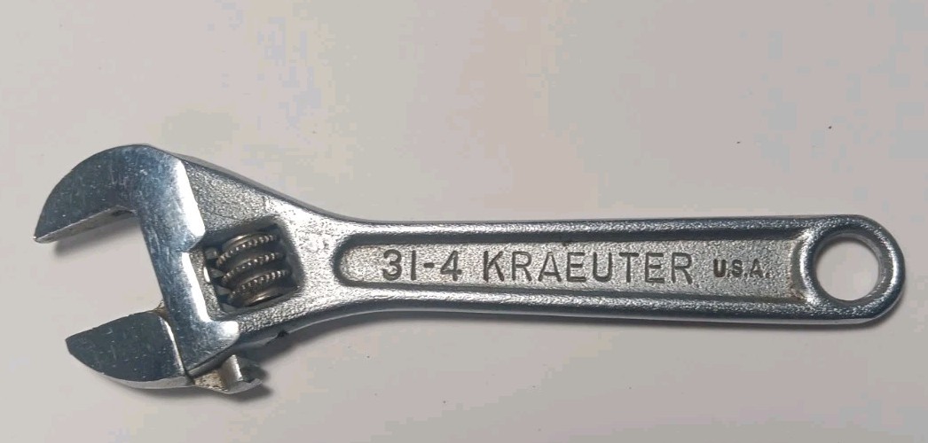 Vintage Kraeuter Tools 31-4 Forged Alloy Steel 4\