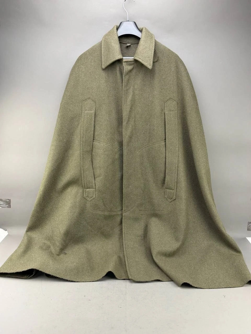 1979 Yugoslavian Wool Cape Pelerine Army Green Military