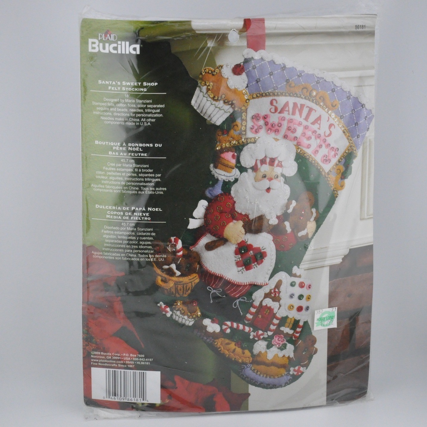 Bucilla Felt Stocking Kit 18\