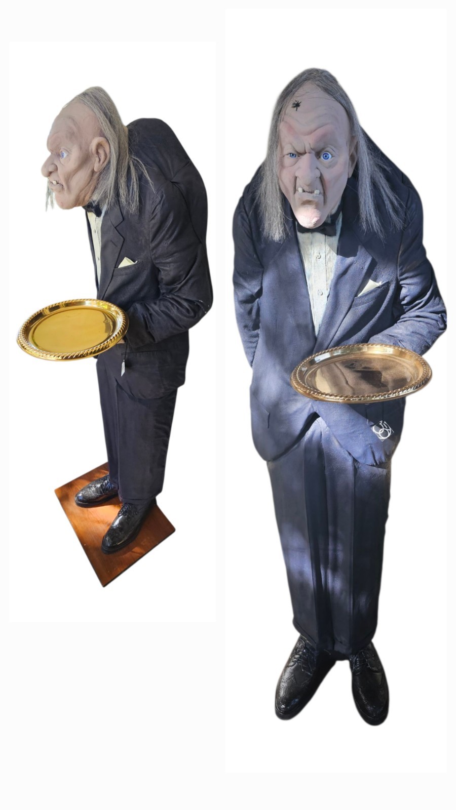 Dept. 56 Halloween Gag Studios Gravely The Butler Hounted Prop 5.5 feet Tall