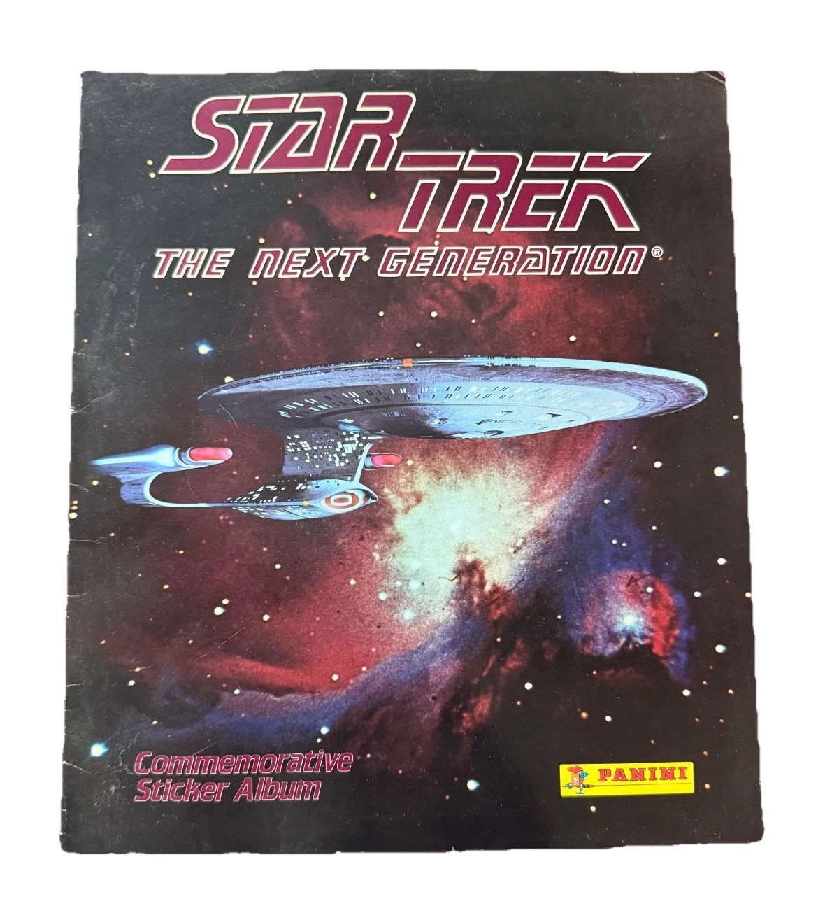 1993 Panini Star Trek The Next Generation Commemorative Sticker Album Complete