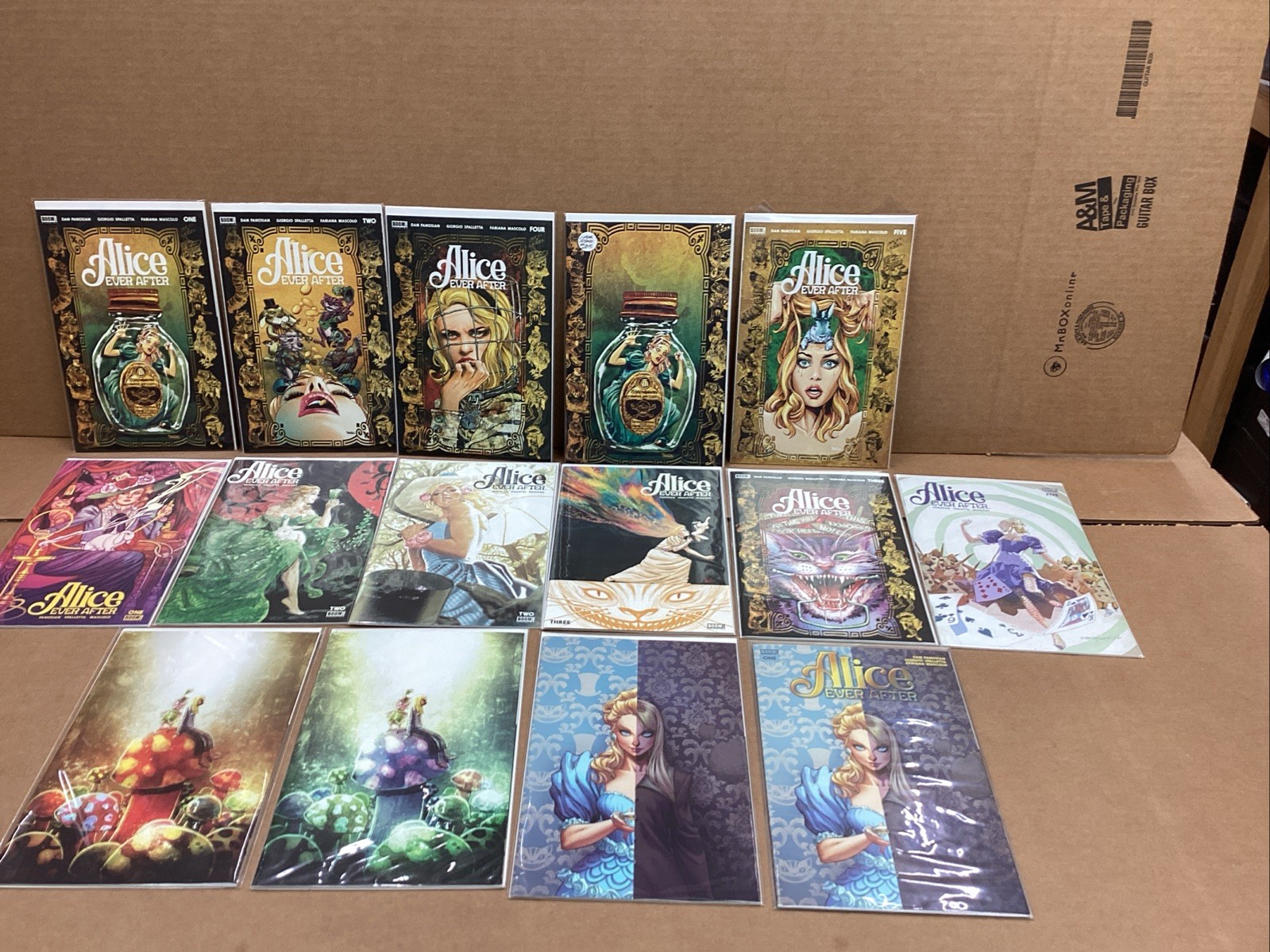 ALICE EVER AFTER Lot 15 pcs  VF/NM  2022 COMBINE