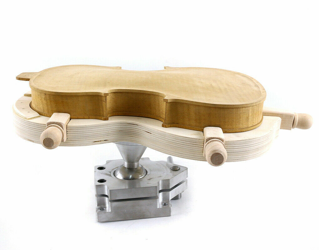 1set Violin Making Tool Hold Wooden Salver+Rotating trestle Luthier Tool