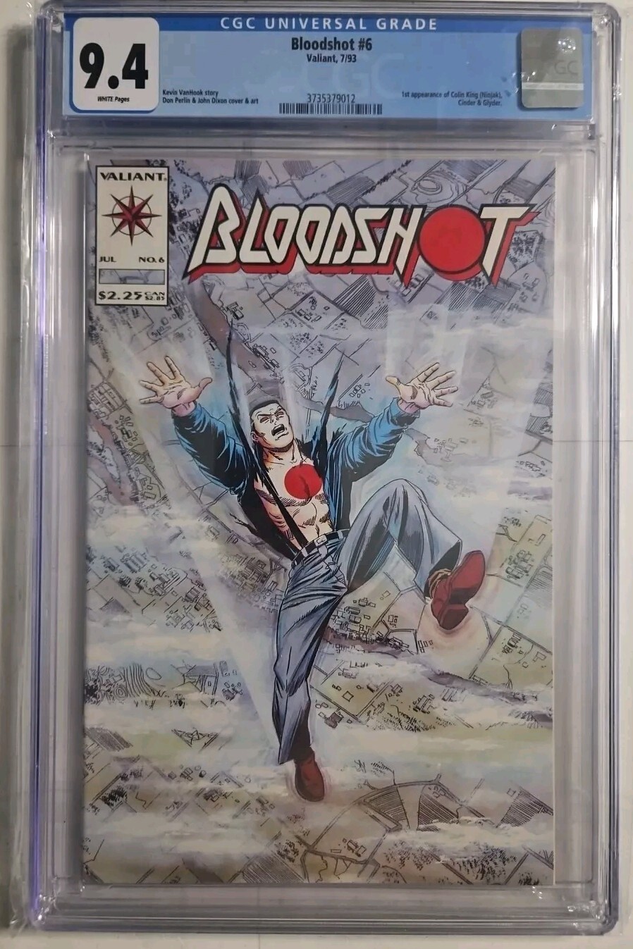 Bloodshot #6 (Valiant Comics July 1993) CGC 9.4