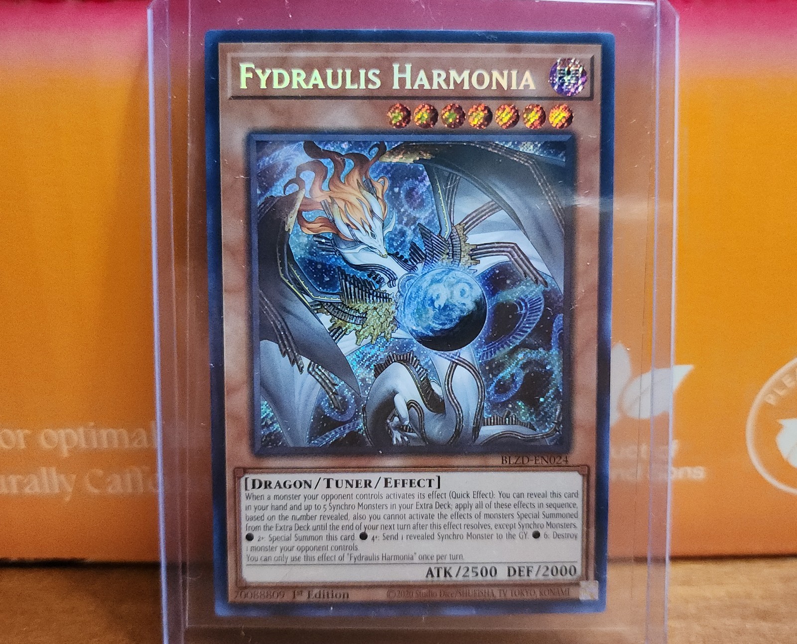 Fydraulis Harmonia BLZD-EN024 Yugioh Blazing Dominion