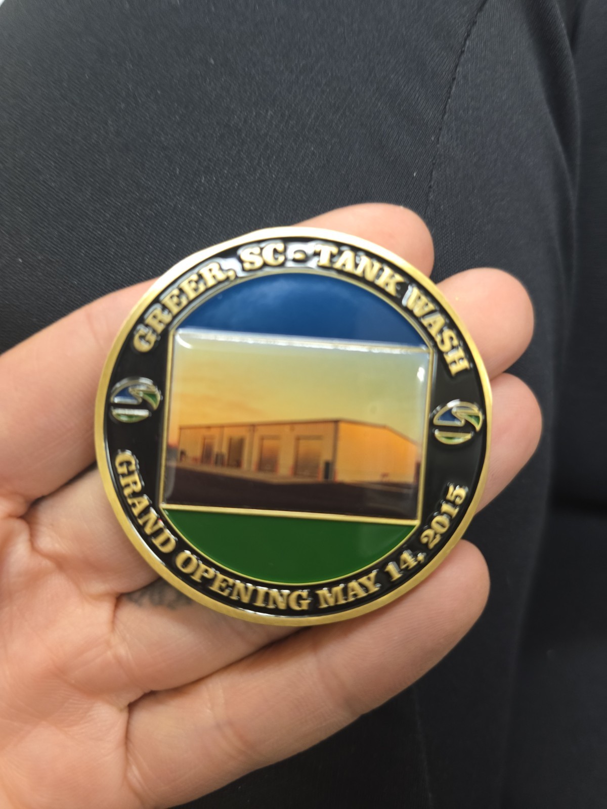 Superior Carriers 75th Coin Greer, Sc - Tank Wash Grand Opening May 14, 2015