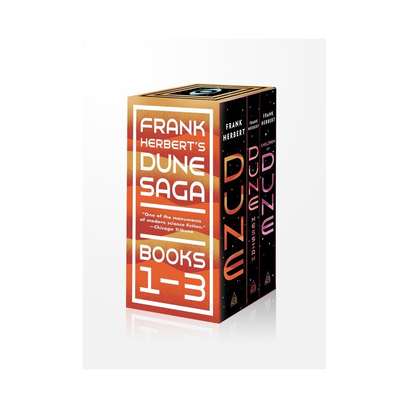 Frank Herbert\'s Dune Saga 3-Book Boxed Set - Dune, Messiah, Children