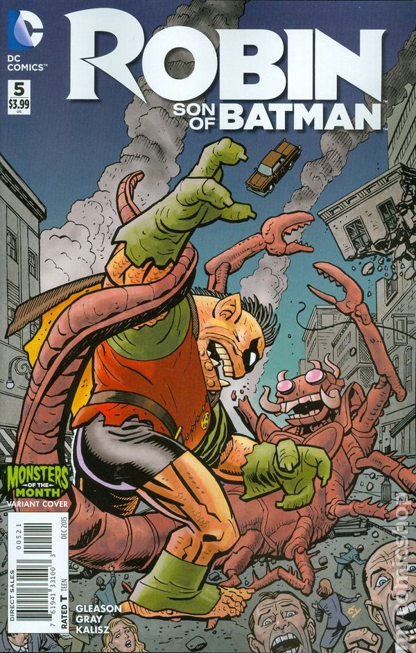 Robin Son of Batman #5B VG 2015 Stock Image Low Grade