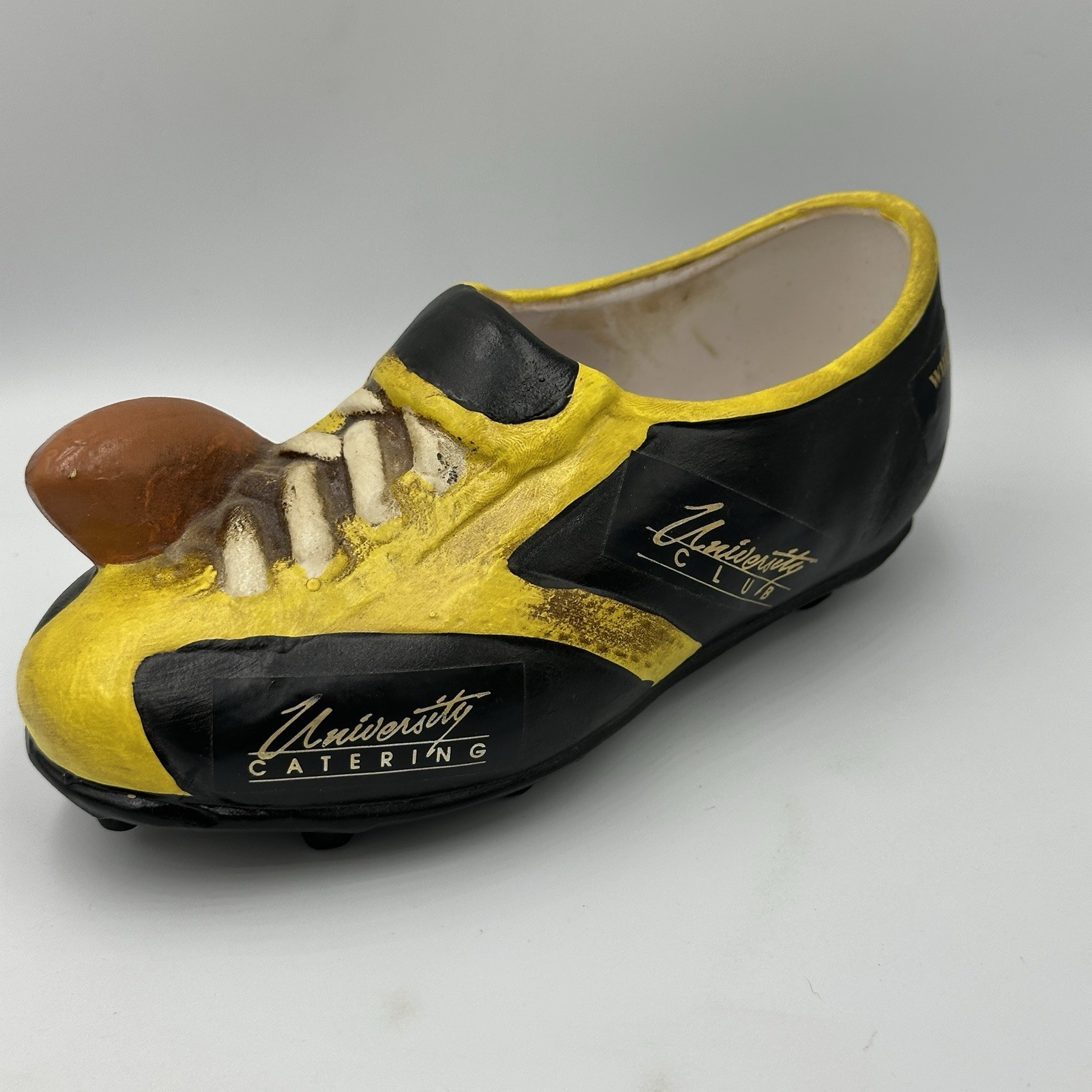 Vintage Football Cleat Planter Parma By AAI Japan MIZZOU University Club Promo