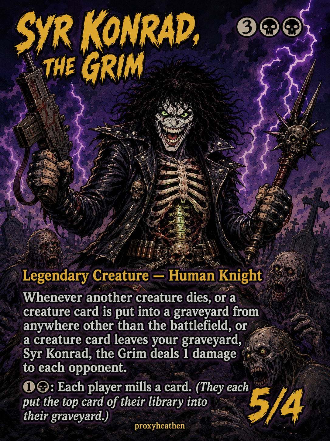 Syr Knorad The Grim Evil Ernie Proxy