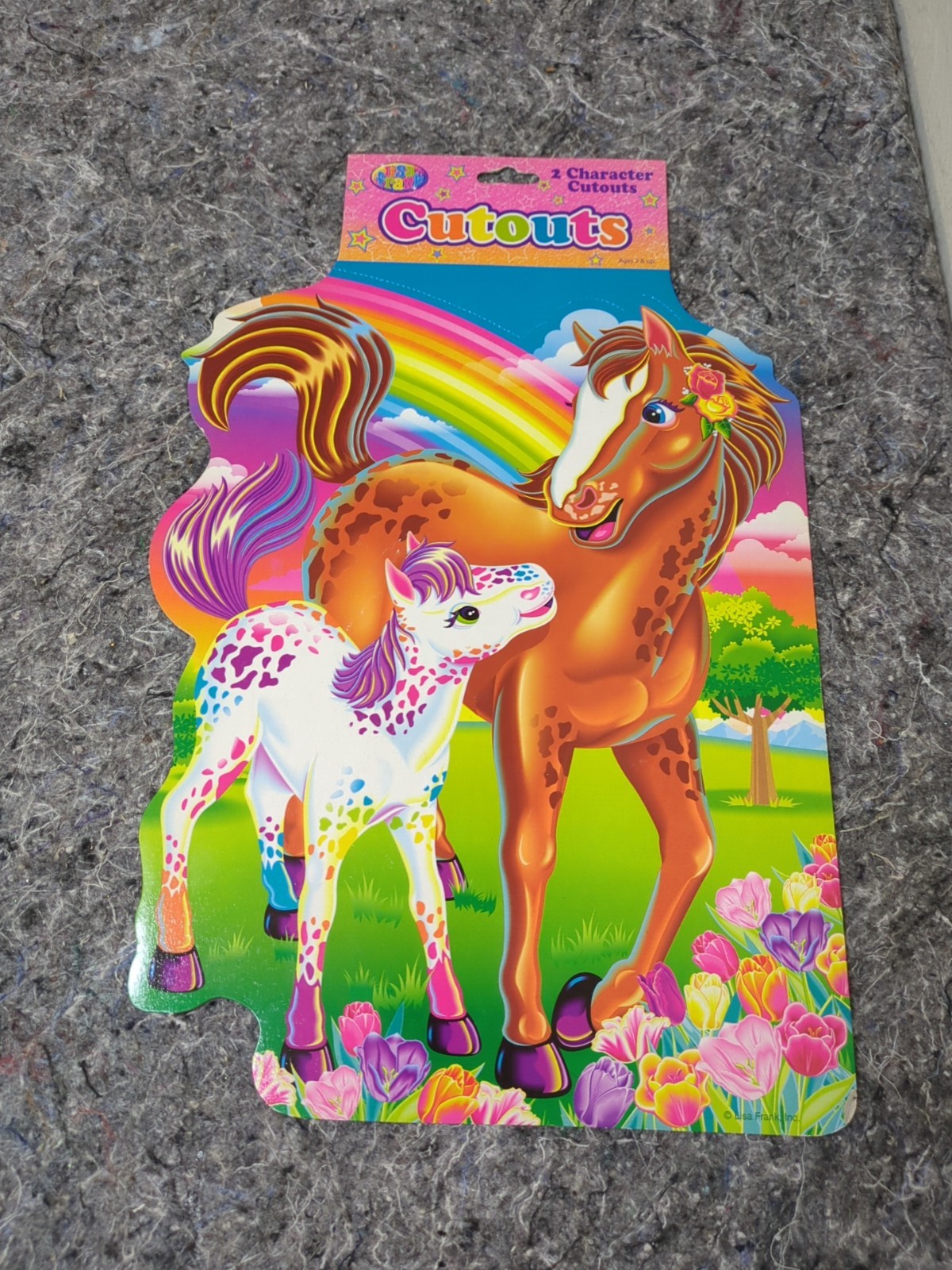 Vintage Lisa Frank (2) Character Cutouts 12