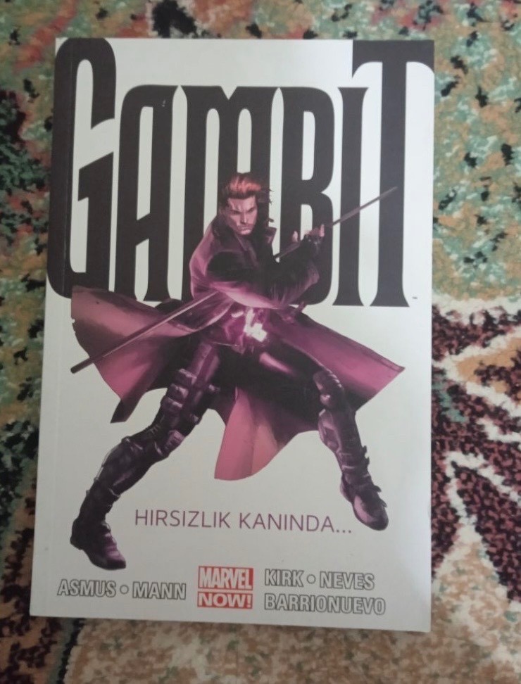 Marvel Gambit Once a Thief Turkish Graphic Novel Marvel NOW TPB Rare Edition