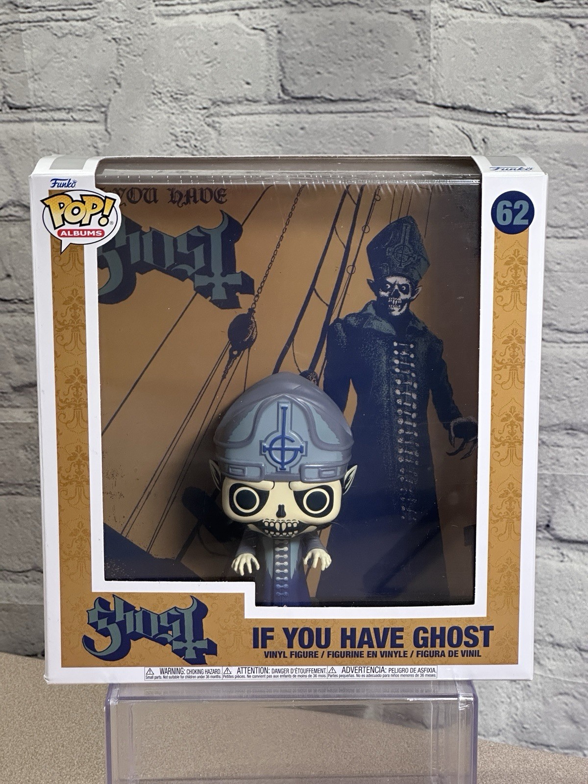 Funko Pop Albums - Ghost #62 - If You Have Ghost Papa Emeritus II BOX NOT MINT