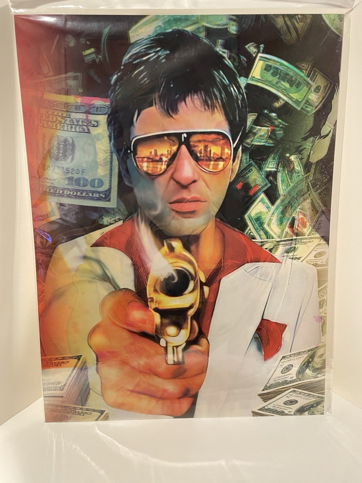 Scarface (Al Pacino) 3D Holographic Lenticular Poster