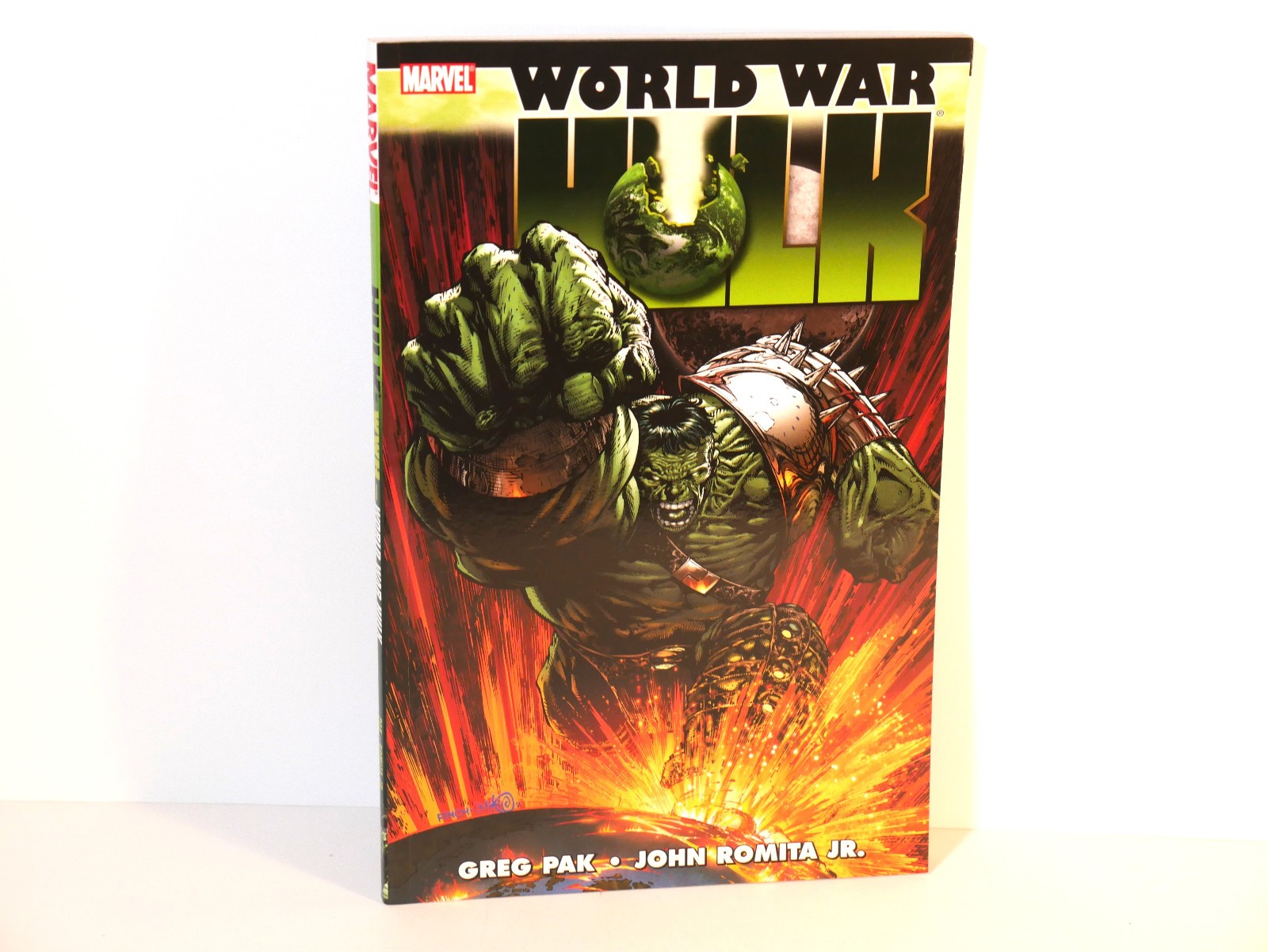 WORLD WAR HULK MARVEL TPB GREG PAK & JOHN ROMITA JR. COMICS PAPERBACK 2008 GN