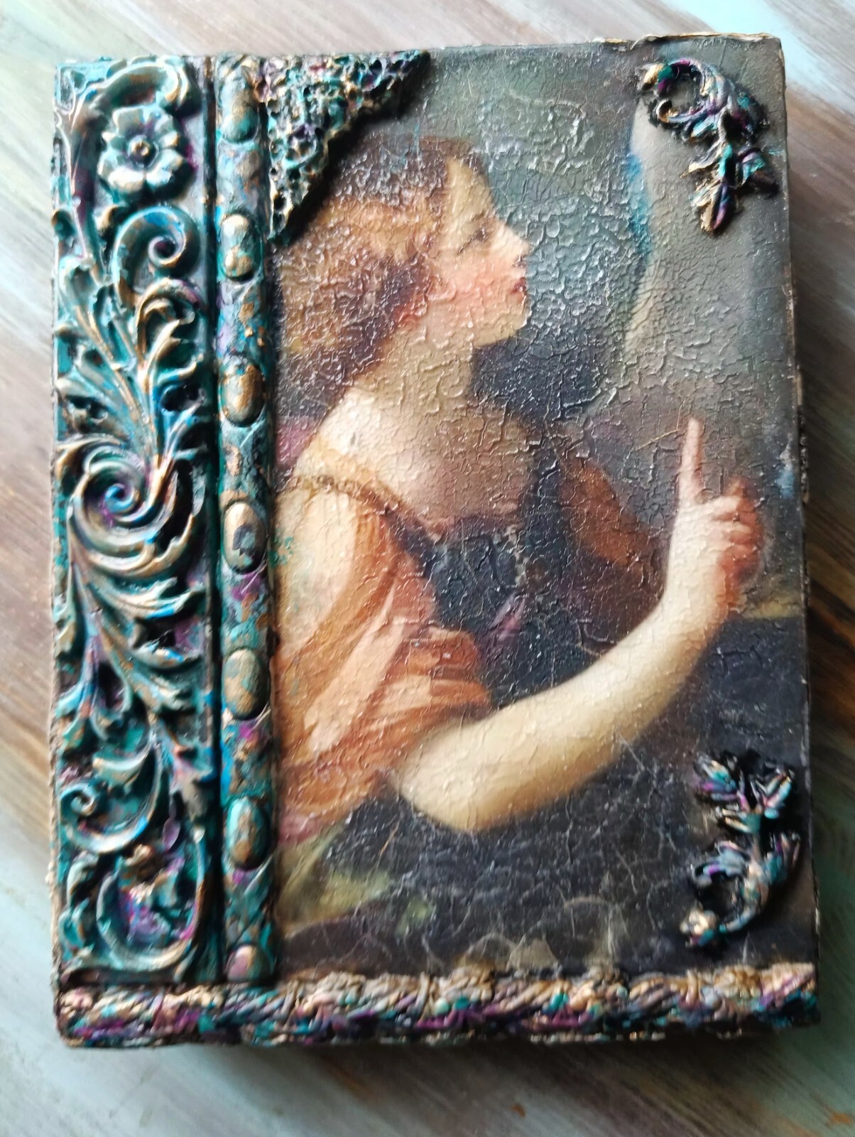 Memory Block Wall Art Home Interior Design Archangel Gabriel