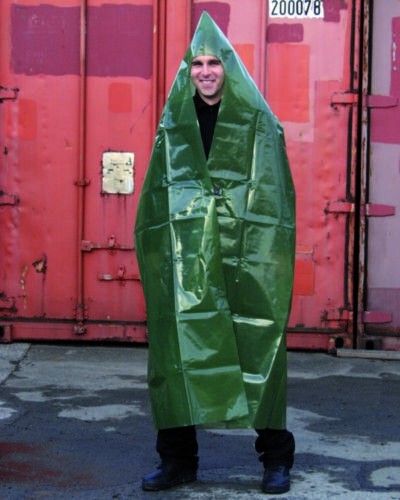 European Army Military Surplus Chemical Suit NBC Resistant Poncho Rain Serbian