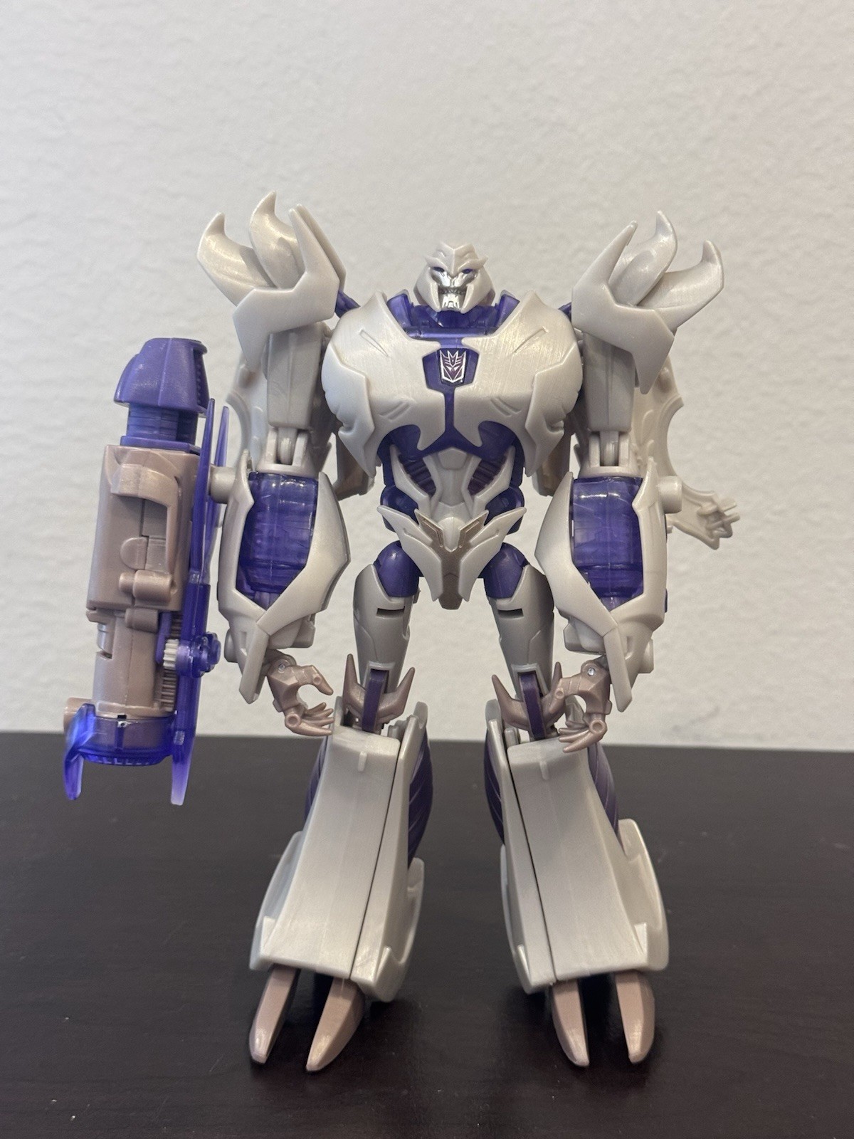 Transformers Prime RID Voyager MEGATRON Action Figure Incomplete 2012 Hasbro
