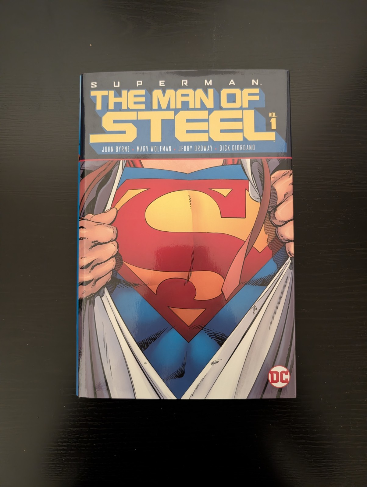 Superman The Man of Steel Hardcover Volume 1