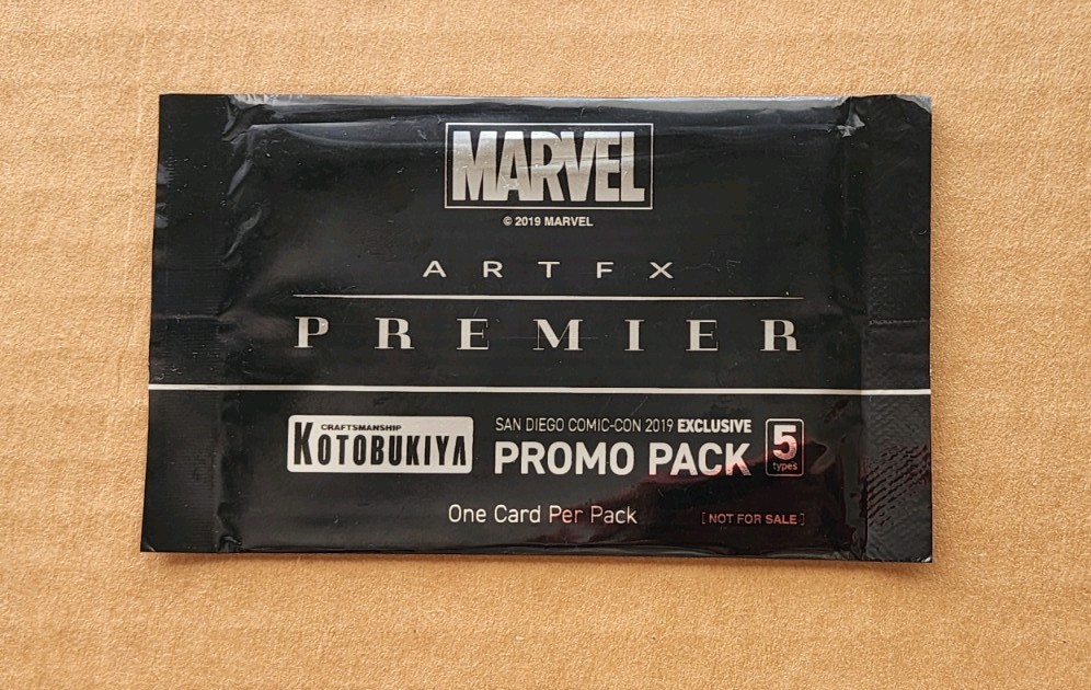 2019 SDCC Kotobukiya Marvel Promo Sealed Pack