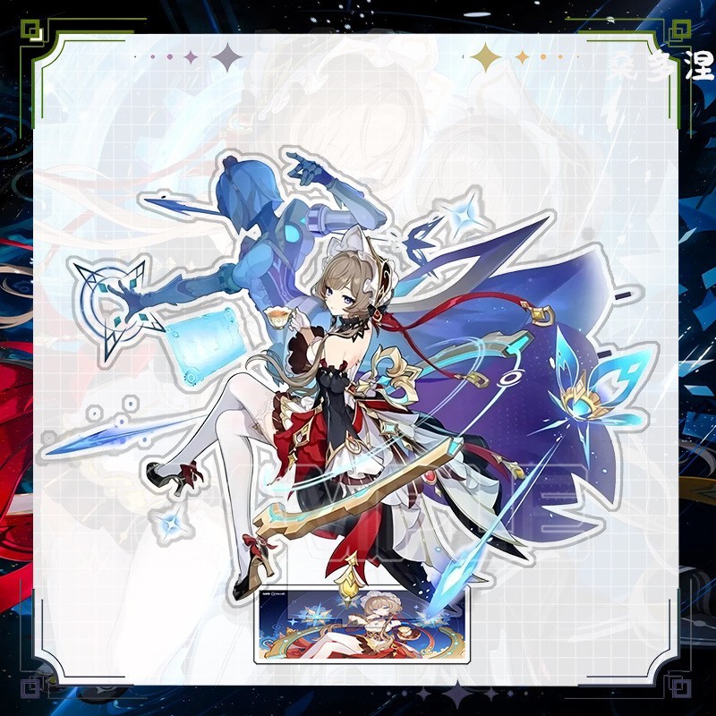 Hot Game Characters Sandrone Acrylic Stand Figure Acrylic Keychain Pendant