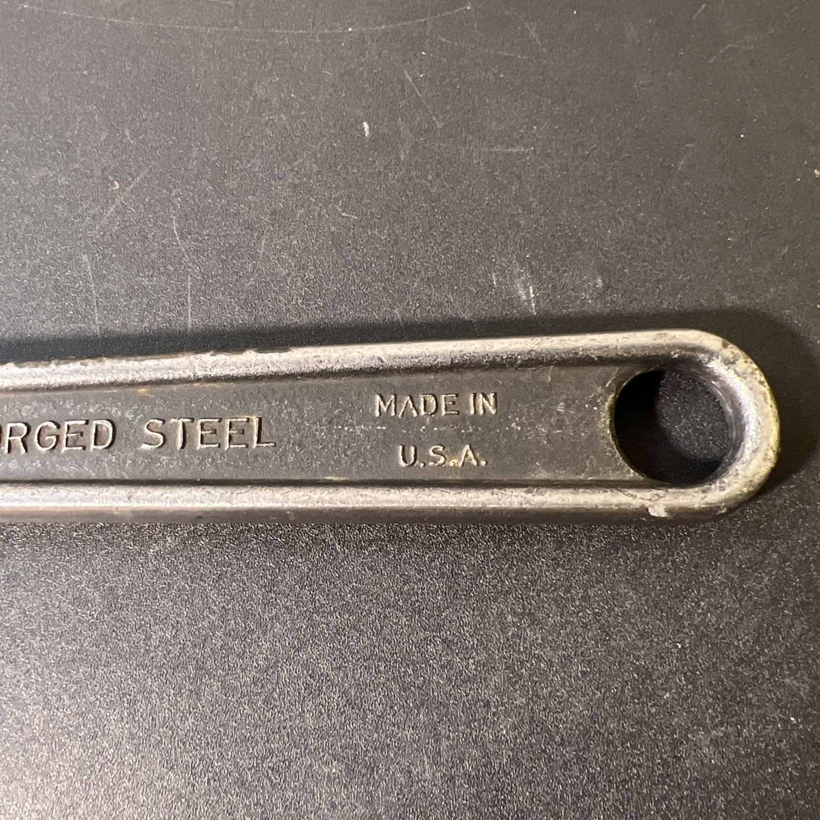 Vintage Crescent Tool Co 12” Adjustable Wrench Jamestown NY USA Drop Forged