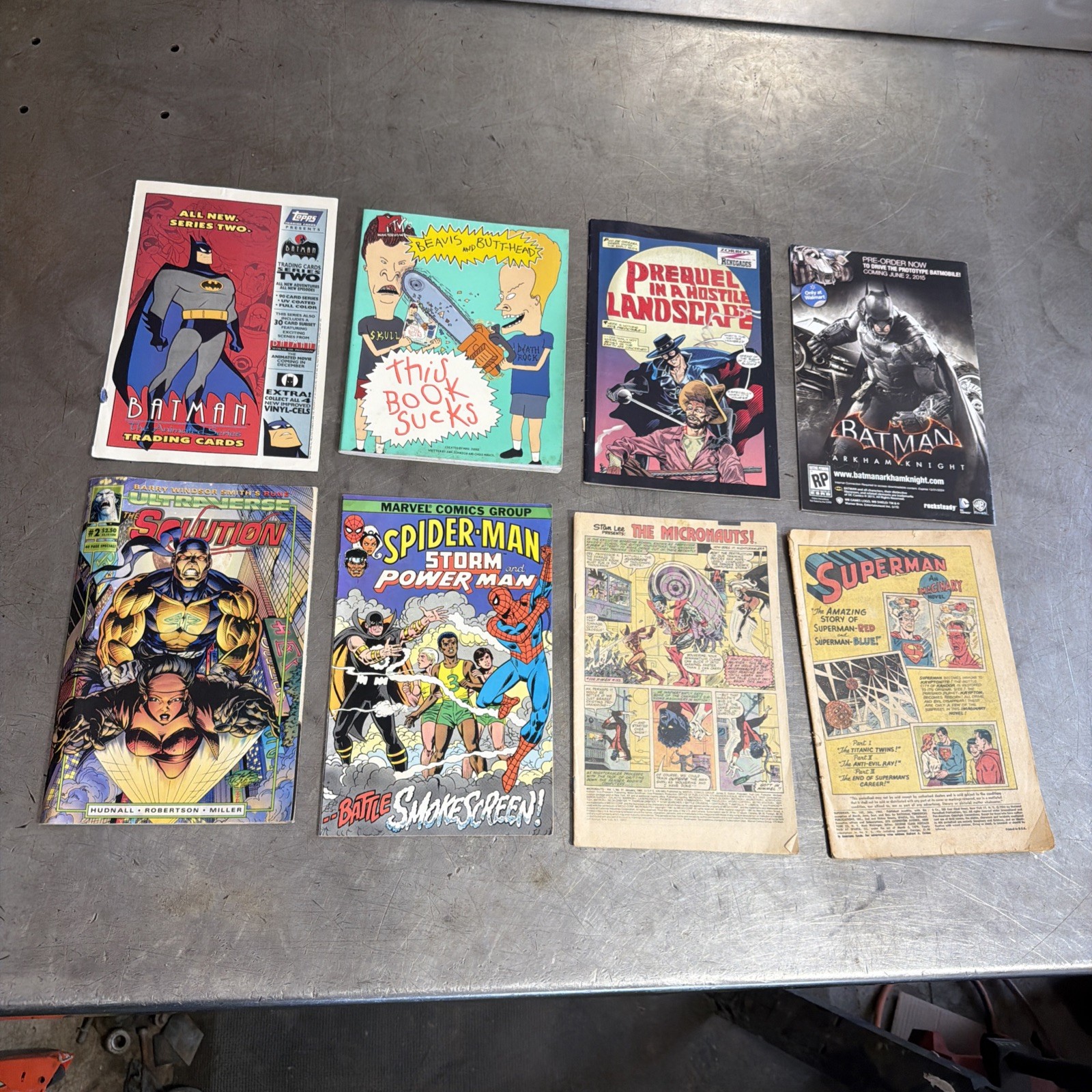 Vintage Superman Comic Comics Batman Beavis And Butt-head Lot