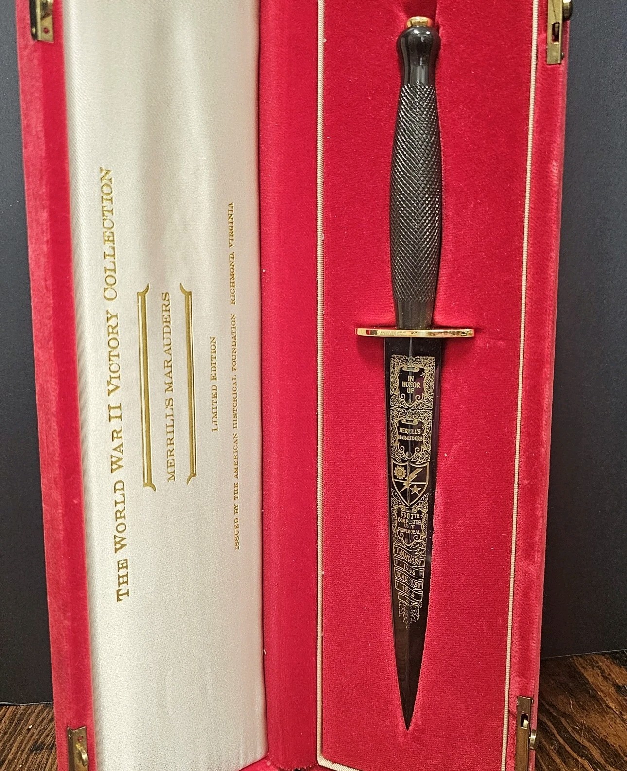 VINTAGE FAIRBAIRN SYKES KNIFE WWII BATTLE FOR MERRILL'S MARAUDERS MAKER H.G.LONG