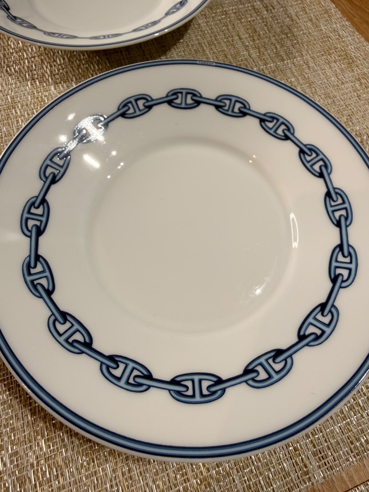 Hermès Chain d\'Ancre Bleu Porcelain – Made in France