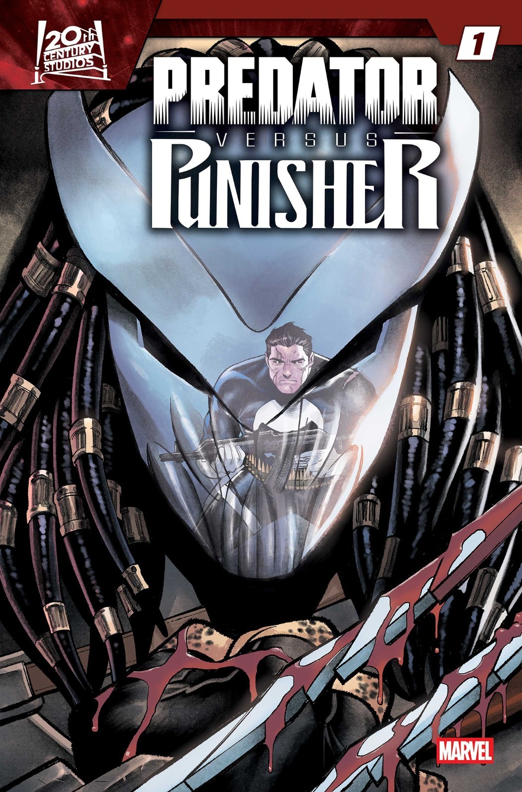 Predator vs. Punisher #1 Martin Coccolo FOIL Variant Cover PRESALE