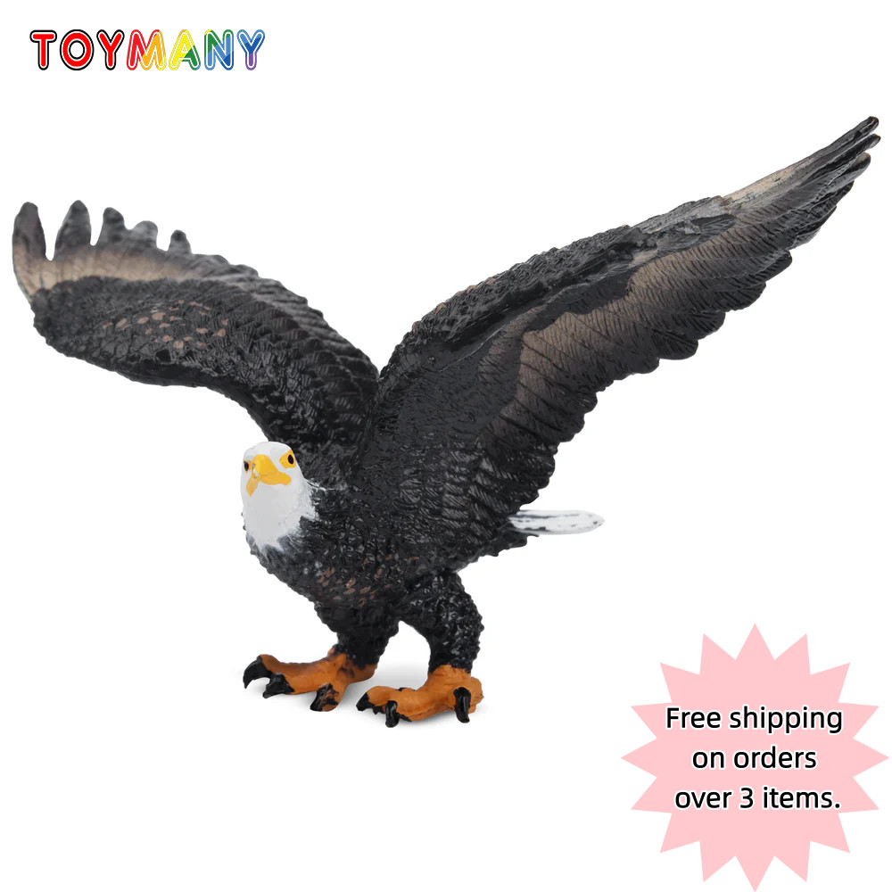 Toymany Mini Eagle Figurine Toy - Small Size Toymany Mini Eagle Figurine Toy - Small Size