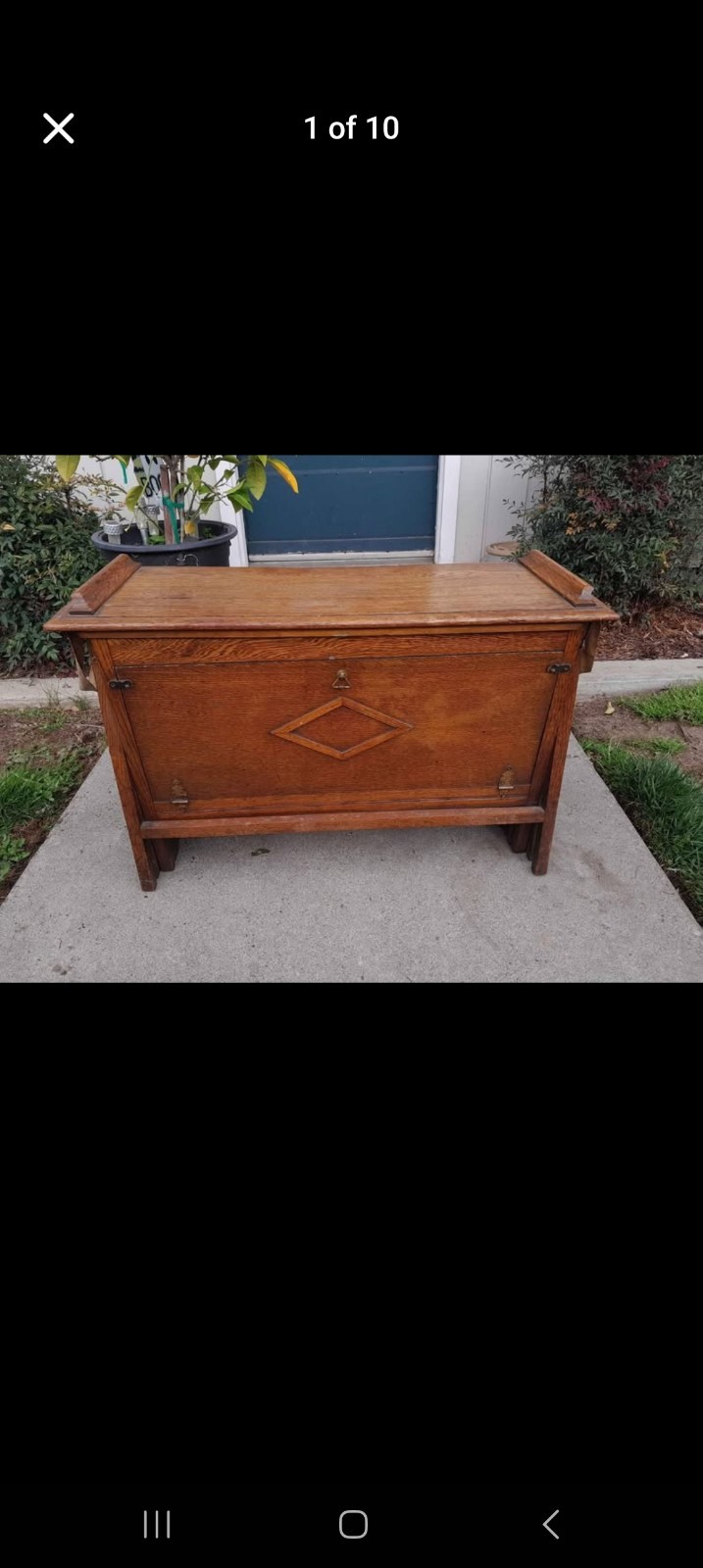 Ww1 Era 1910/20s Boars War English Officers Cot/bed Desk Combo Vintage Antique