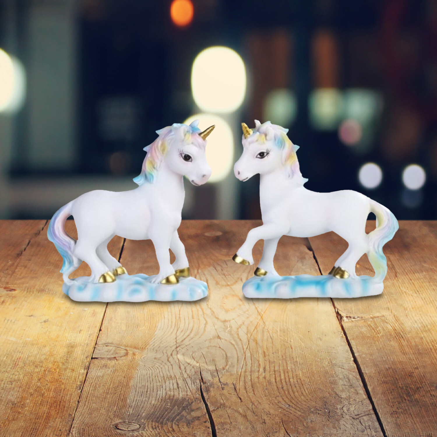 2-Piece Lovely Unicorn with Rainbow Mane 3.5 2-Piece Lovely Unicorn with Rainbow Mane 3.5
