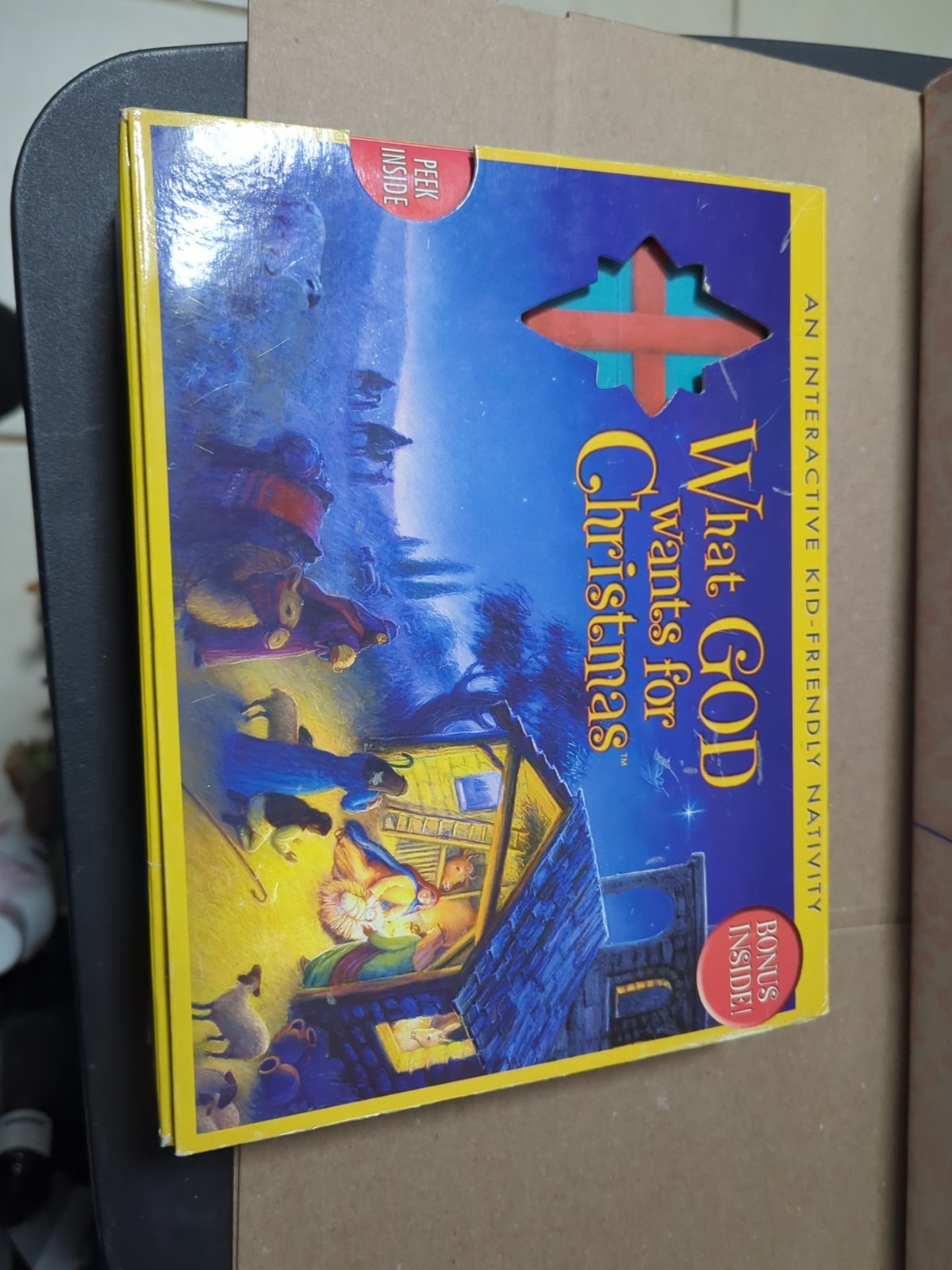 What God Wants for Christmas Interactive Nativity Family Life 2005 Complete
