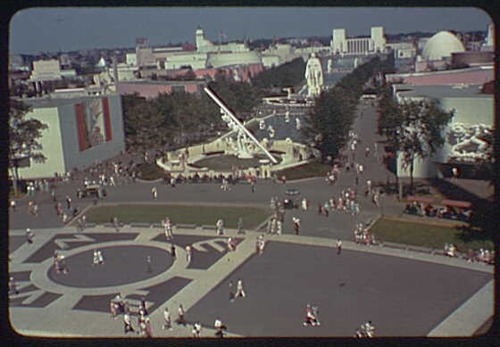 New York NY 39/40 World\'s Fair Washington Square Constitution Mall