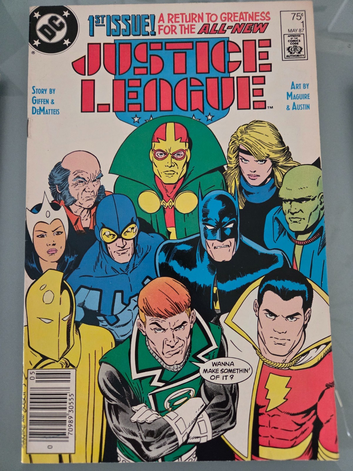 JUSTICE LEAGUE AMERICA INTERNATIONAL SET OF 43 ISSUES (1987) MAGUIRE GIFFEN #1